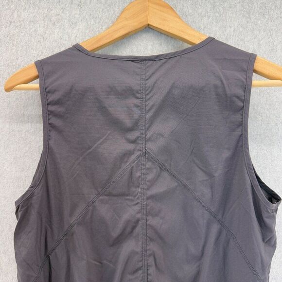 Indygena Size Small Sleeveless‎ Gray Tank Top Athletic Workout Gym Womens Nylon - Picture 9 of 12